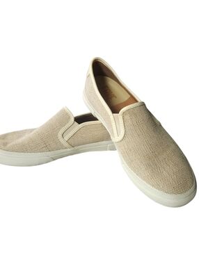 FRYE GIA Canvas Slip On Comfy Casual Shoes Sz 9m